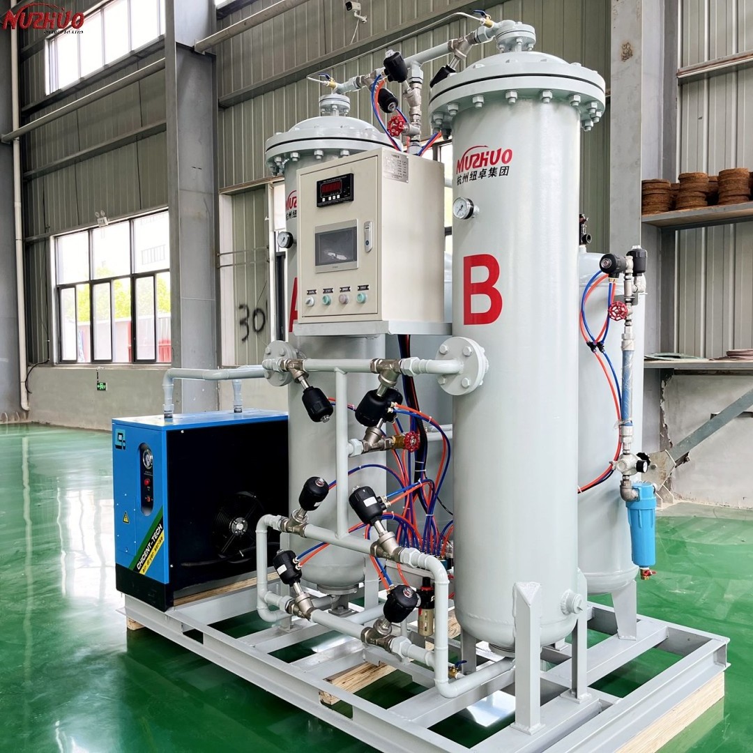 NUZHUO Low-Budget PSA Nitrogen Gas Plant  Nitrogen Tire Inflator Machine N2 Gas Generator Equipment