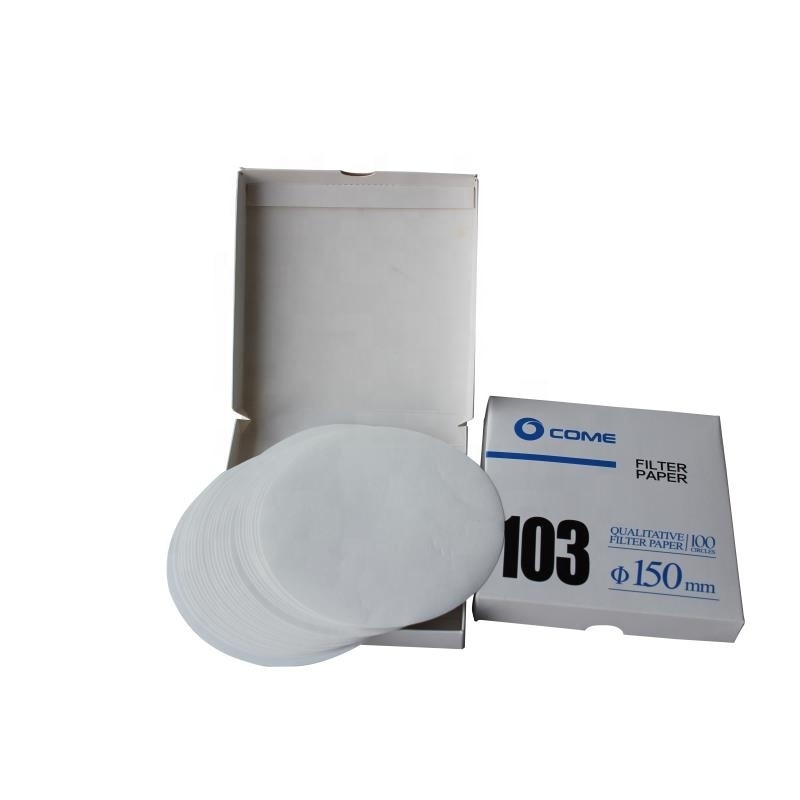 Best quality lab filter papers use together with Buchner funnel