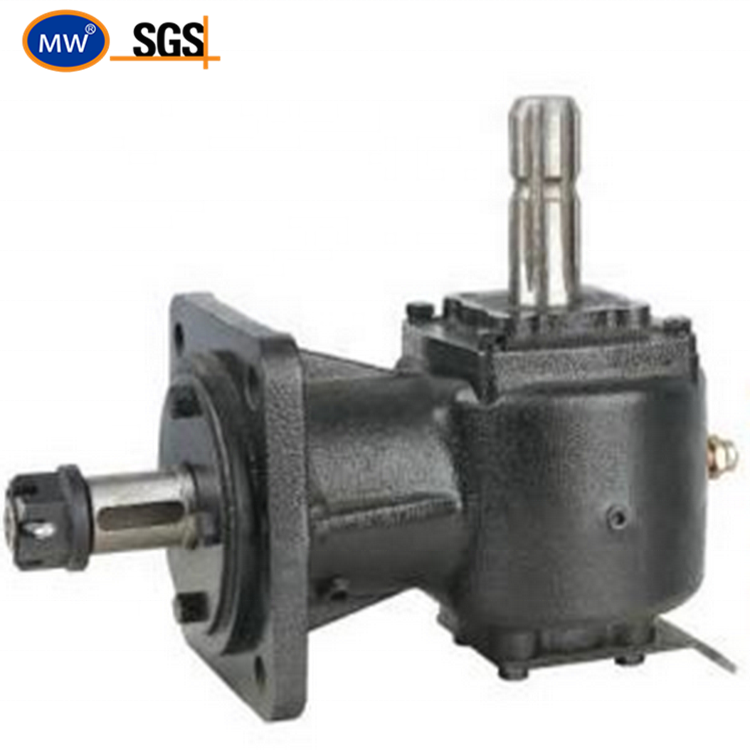 Cone Base Aequilate Spline Shaft 60HP 540RPM Agricultural Pto Gearboxes For Powered Generator