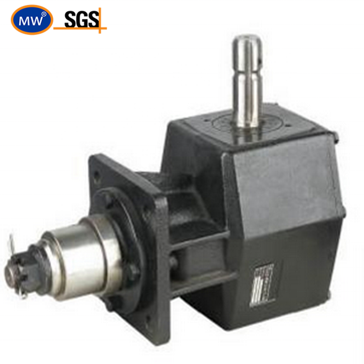 Cone Base Aequilate Spline Shaft 60HP 540RPM Agricultural Pto Gearboxes For Powered Generator