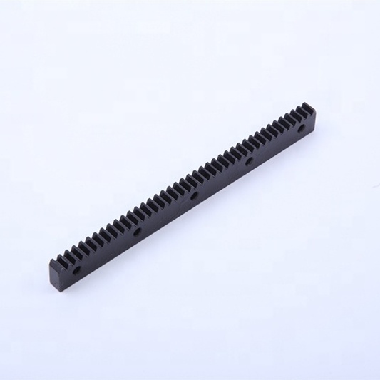 Gear rack pinion for automatic sliding gate cnc steering round nylon plastic small helical tooth rack and pinion gear