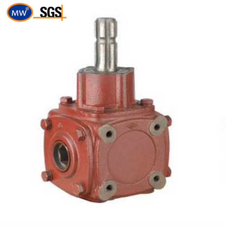 Agricultural Machinery Drive Tractor Speed Reducer PTO 540 90 Degree Tiller Right Angel Bevel Gearbox