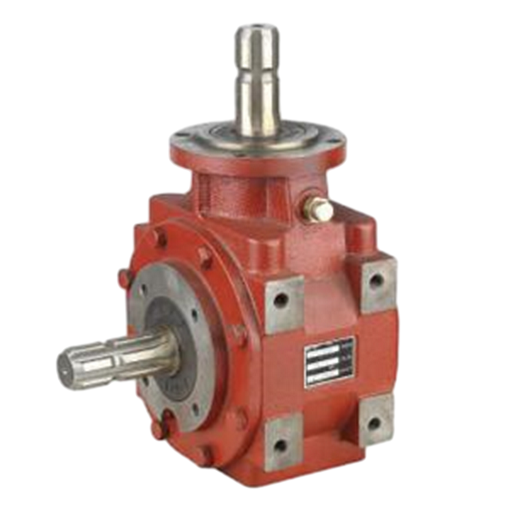 MW Hot Sale High Torque Shaft Output Agricultural 90 Degree Farm PTO Bevel Gearboxes for Tractor Slasher