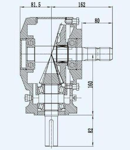 Agricultural PTO Gearbox For Agricultural Machinery