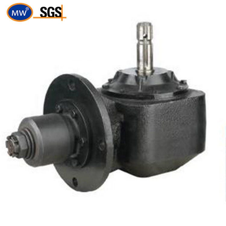 Cone Base Aequilate Spline Shaft 60HP 540RPM Agricultural Pto Gearboxes For Powered Generator