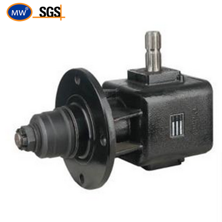 Agricultural Machinery Drive Tractor Speed Reducer PTO 540 90 Degree Tiller Right Angel Bevel Gearbox