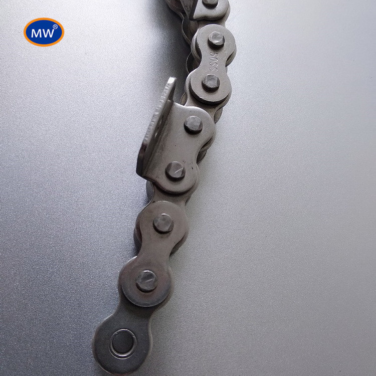 High Precision Short Pitch Conveyor Roller Chain With Attachment