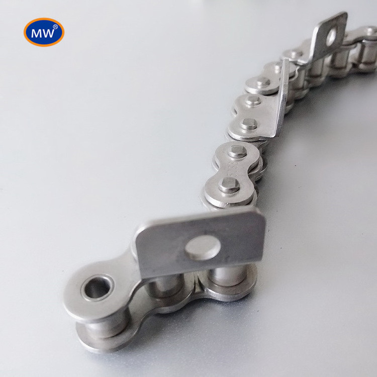 High Precision Short Pitch Conveyor Roller Chain With Attachment