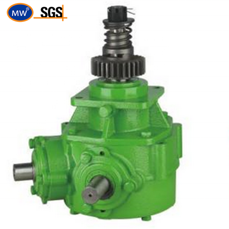 Cone Base Aequilate Spline Shaft 60HP 540RPM Agricultural Pto Gearboxes For Powered Generator