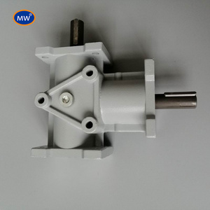 T-type 90 Degree Gearbox Spiral Bevel Gear Speed Increaser Small Right Angle Steering Bevel Gear Helical Gearboxes