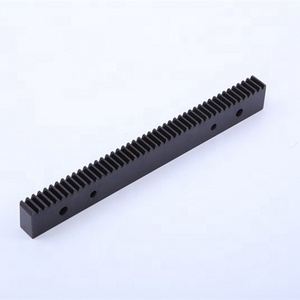 Gear rack pinion for automatic sliding gate cnc steering round nylon plastic small helical tooth rack and pinion gear