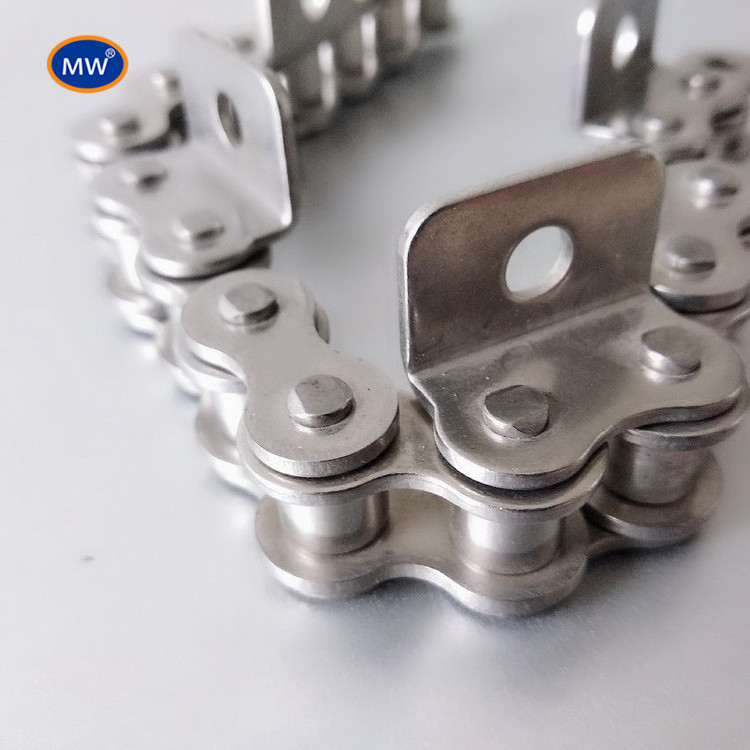 High Precision Short Pitch Conveyor Roller Chain With Attachment