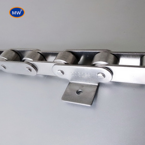 High Precision Short Pitch Conveyor Roller Chain With Attachment