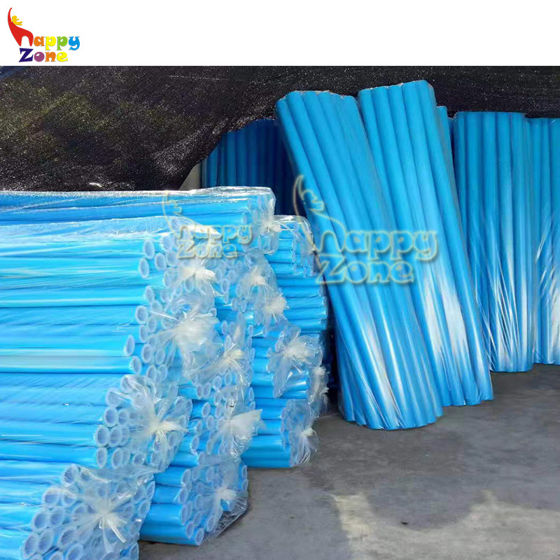 Fire Retardant  Soft PVC Foam Pipe Cover Pads Playground Protection Tuff Pads  for Children' Playground Steel Pipe