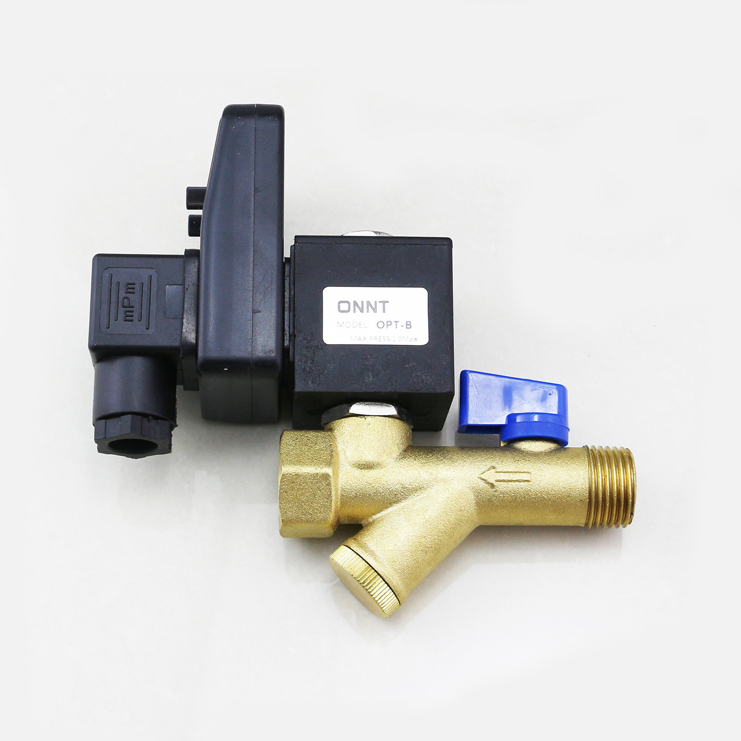 OPT 24  220 Volt Pressure Air Brass Automatic Drain Valve for Air Compressor Automatic Electronic Drain Valve Water