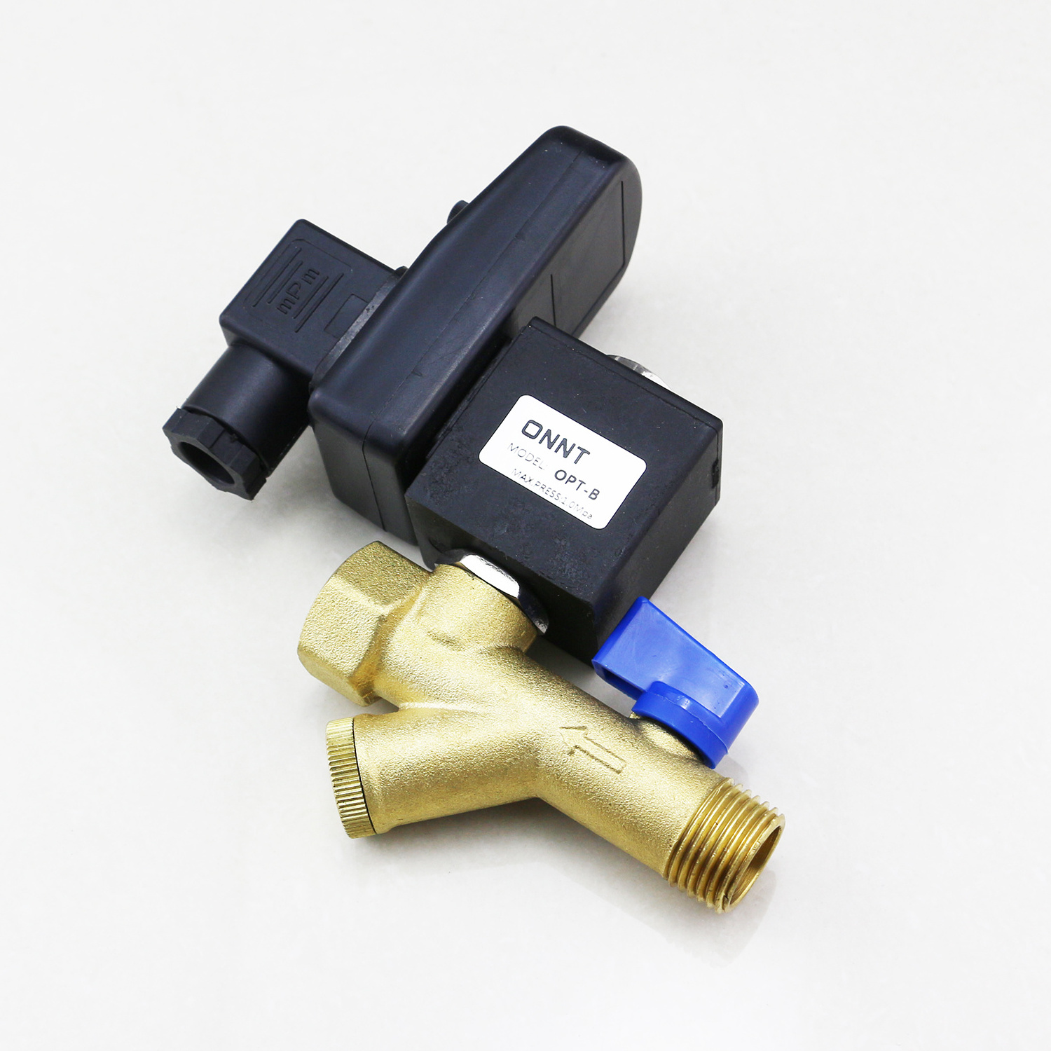 OPT 24  220 Volt Pressure Air Brass Automatic Drain Valve for Air Compressor Automatic Electronic Drain Valve Water