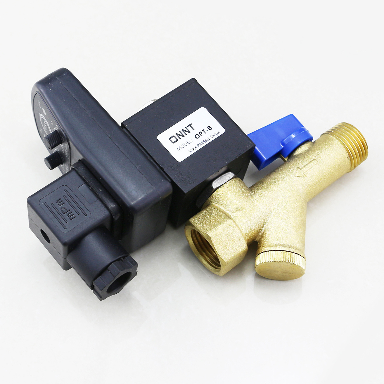 OPT 24  220 Volt Pressure Air Brass Automatic Drain Valve for Air Compressor Automatic Electronic Drain Valve Water