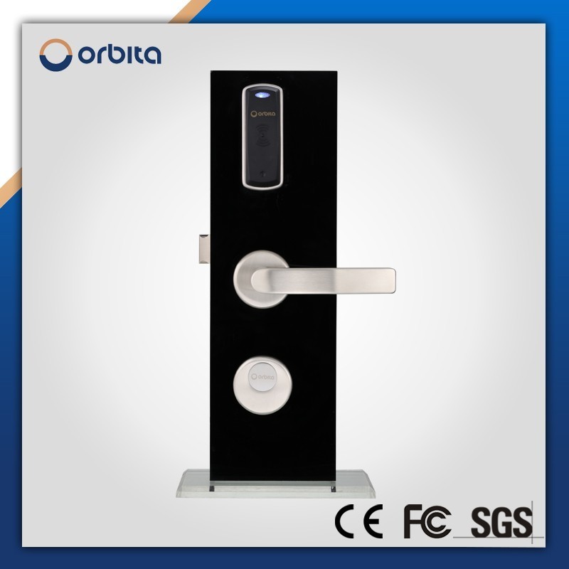 Orbita Reinforcement Nfc Hotel Electronic Mif Card Split Door Lock With Energy Saving Switch