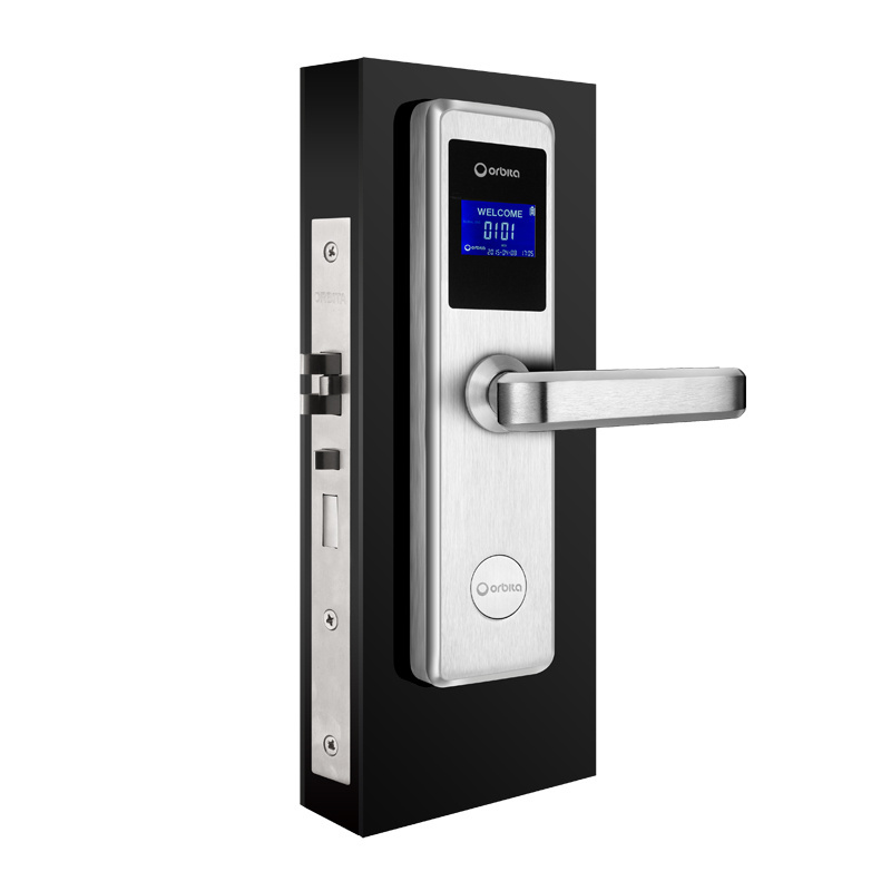 E4031 Newest Access Control Wood Door Cylinder BLE Hotel Zigbee Lock with Free Software