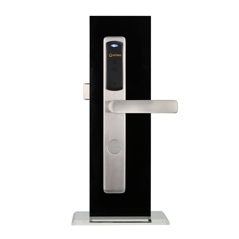 Orbita Cerraduras Con Tarjeta Euro Mortise Rfid Card Hotel Room Electronic Key Card Door Locks With Management Software System