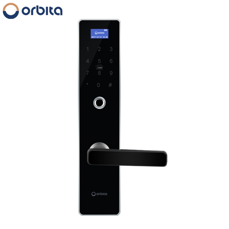 Orbita top quality fingerprint door bell lock, digital password apartment home door lock