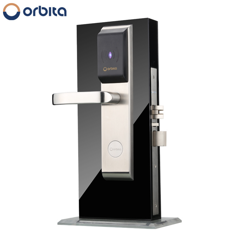 Orbita hotel card lock management software access control rf card hotel lock with pro usb card system