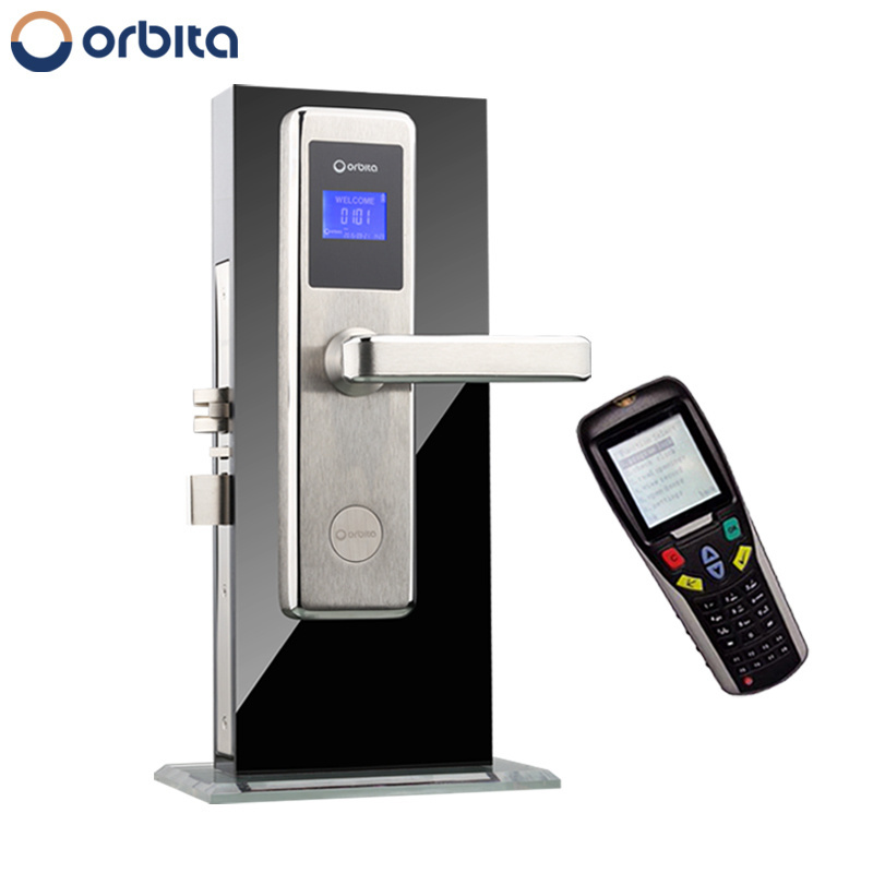 Orbita New Hot Hotel Lock Rfid, Electronic Keyless Digital Hotel Smart Key Card Door Lock System, Hotel Key Card Lock