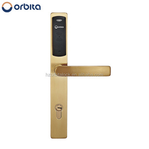 Gold Color Wireless RF Card wifi Hotel Door Lock