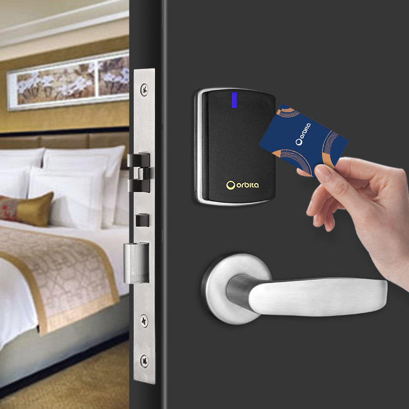 2022 Most Popular Hotel RFID Security Locking Management Software System Key Card Door Entry Systems