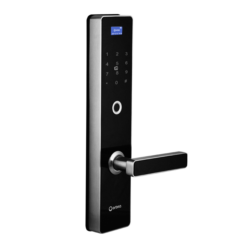 Orbita top quality fingerprint door bell lock, digital password apartment home door lock