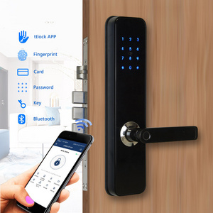 Orbita Rfid Hotel Smart Electronic Apartment Password Mobile-opened Wifi Keypad Biometric Fingerprint Door Handle Locks