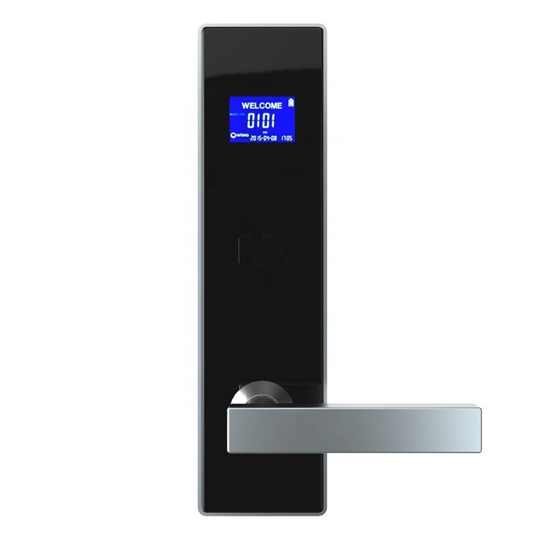 Orbita Intelligent Wireless Rfid Card Keyless LCD Screen Bluetooth Door latch Hotel Security Door Lock