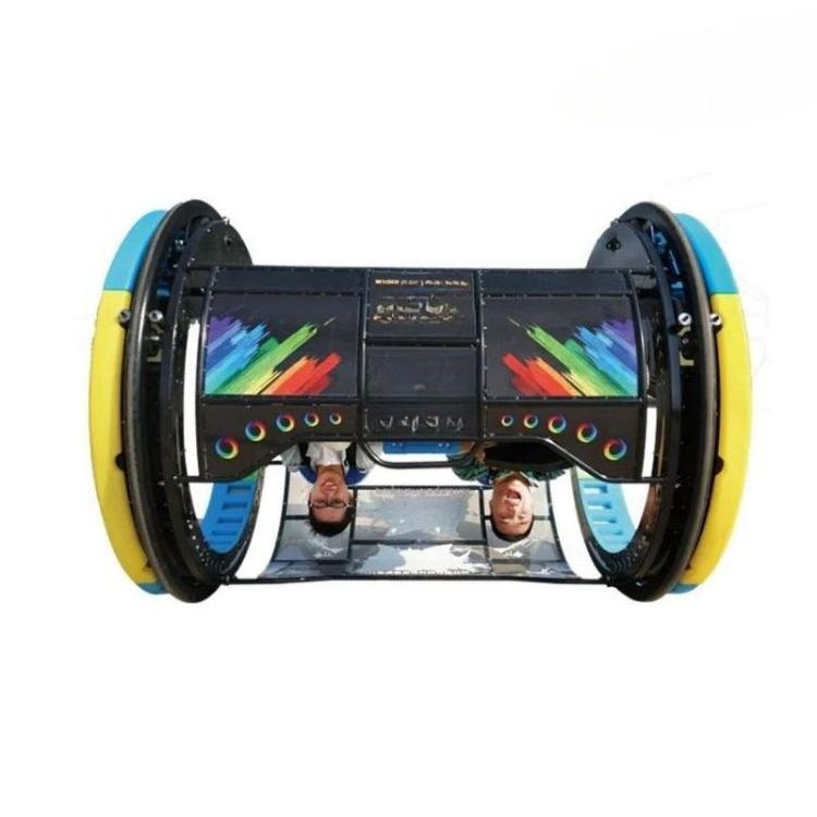 The Latest Happy Car Amusement Ride, Capacity Happy Car Amusement Ride, 360 Degree Rotation Happy Rolling Car