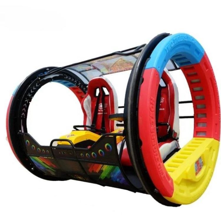 The Latest Happy Car Amusement Ride, Capacity Happy Car Amusement Ride, 360 Degree Rotation Happy Rolling Car