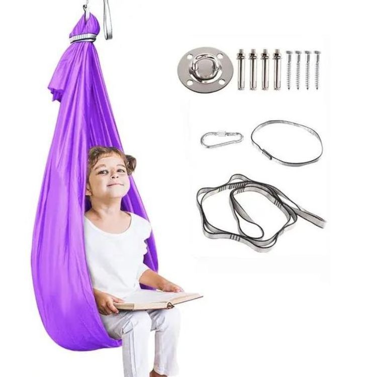 The Best-Selling Sensory Swing, Sensory Swing For Kids, Hot Sale Kids Outside Sensory Swing Hammock Sets For