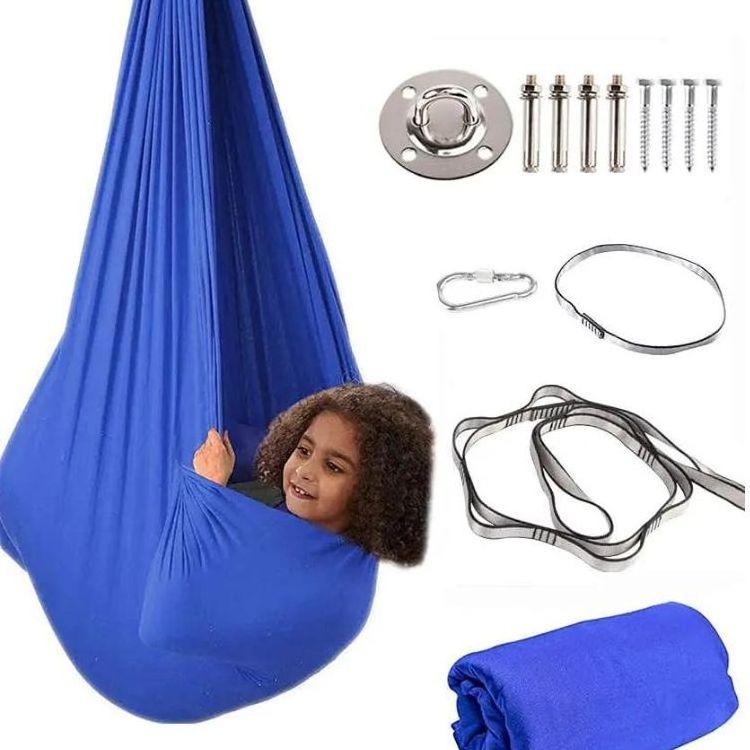 The Best-Selling Sensory Swing, Sensory Swing For Kids, Hot Sale Kids Outside Sensory Swing Hammock Sets For