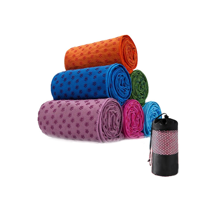 Yoga Mat Towel Non Slip For Hot Yoga, Yoga Mat Towel With Grip Yoga Movement, Yoga Mat Towel Custom Print