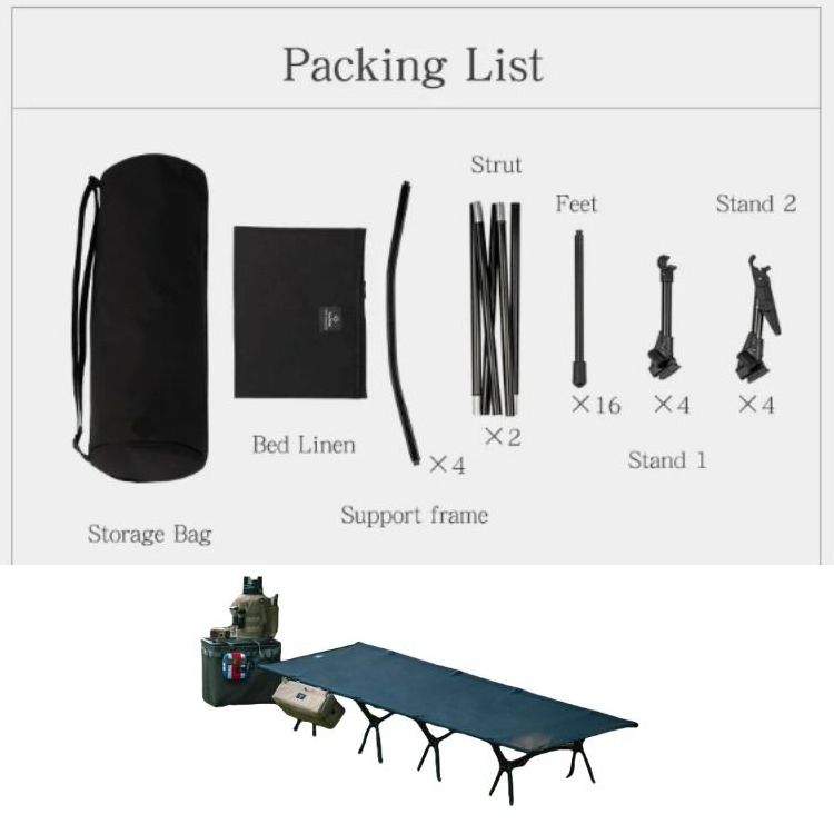 The Most Popular Camping Cot, Personalized Foldable Cot Bed Folding Camping Bed, Camp Bed Folding Convenient Convenient Cot