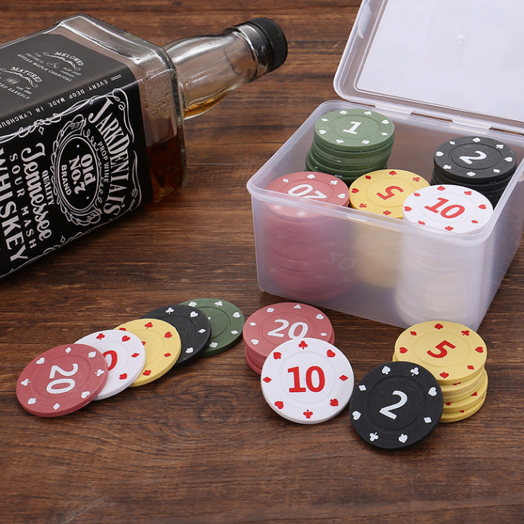 OSM Poker Chips, Poker Chips Set, Ceramic Poker Chips, Custom Poker Chips, Poker Set 1000 Chips, Golf Ball Marker Poker Chip