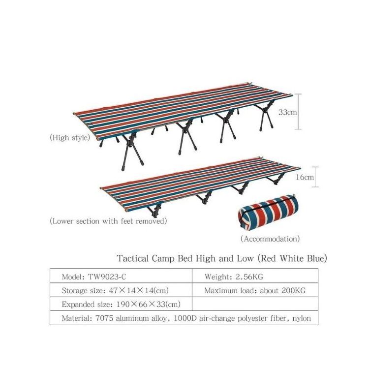 The Most Popular Camping Cot, Personalized Foldable Cot Bed Folding Camping Bed, Camp Bed Folding Convenient Convenient Cot