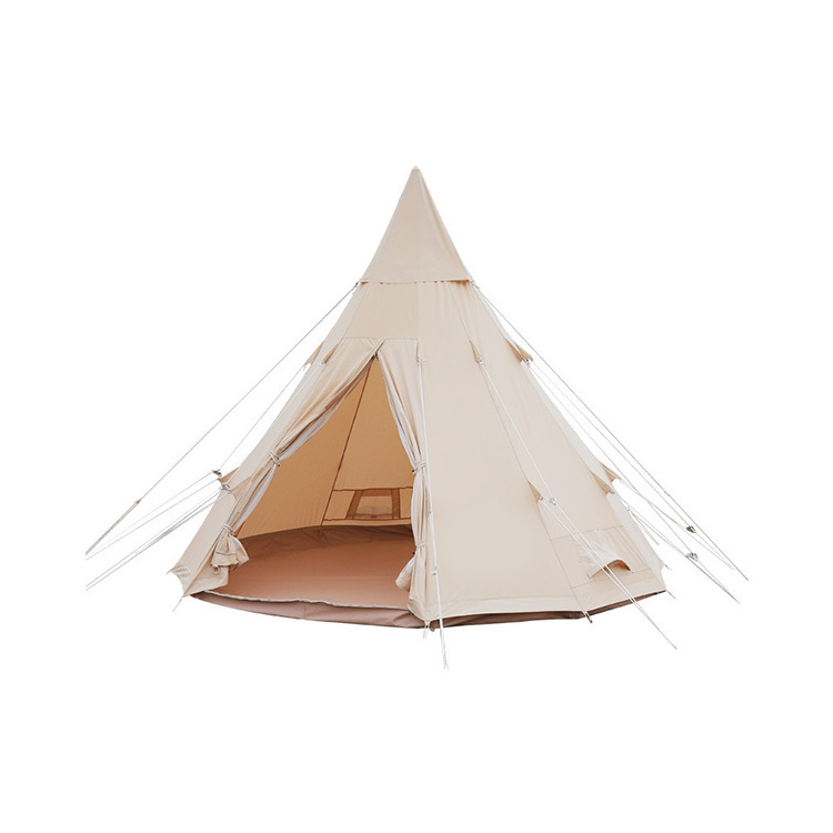 Glamping Bell Tent, Waterproof Big Family Party Bell Tent Inflatable, Bell Tent Screened, Safari Bell Tent,