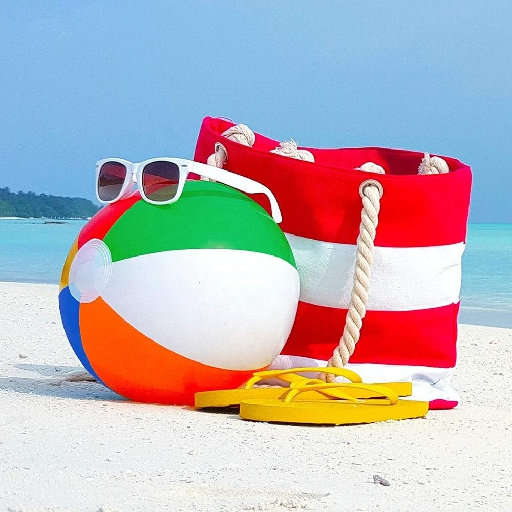 Promotional Inflatable Beach Ball Customized with Logo Printing