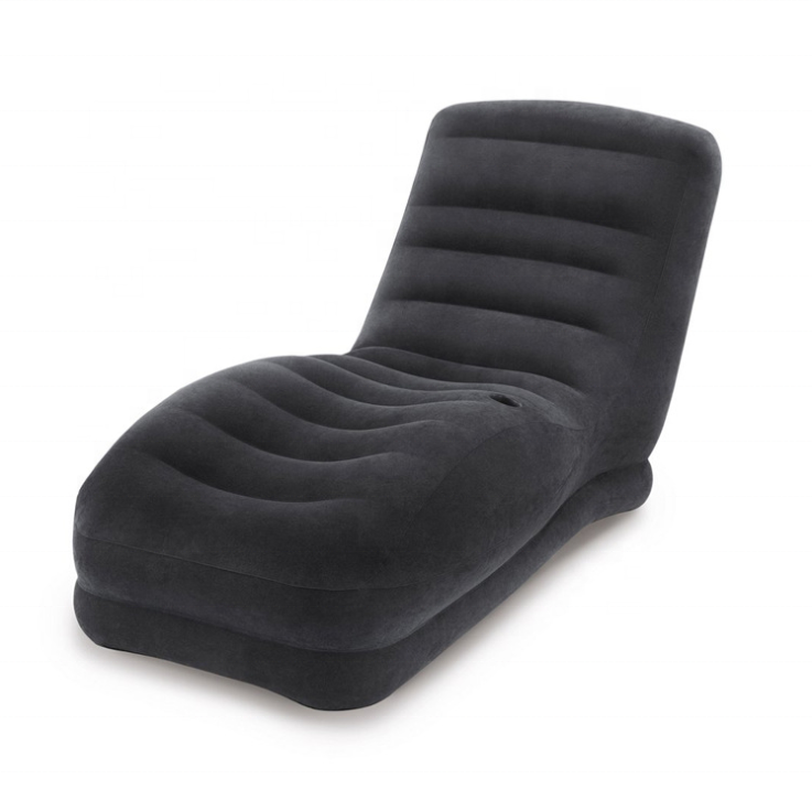 Intex 68595 Inflatable Mega Lounge Chair Modern Recliner Sofa Portable Inflatable Air Sofa Furniture