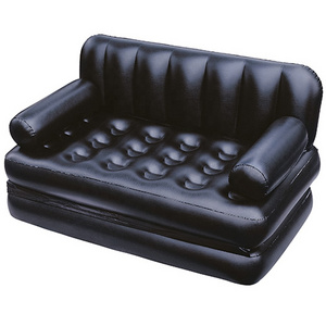 Bestway 75056 Double 5 in 1 Multifunctional Couch Inflatable Air Sofa Bed with Side winder-AC Air Pump