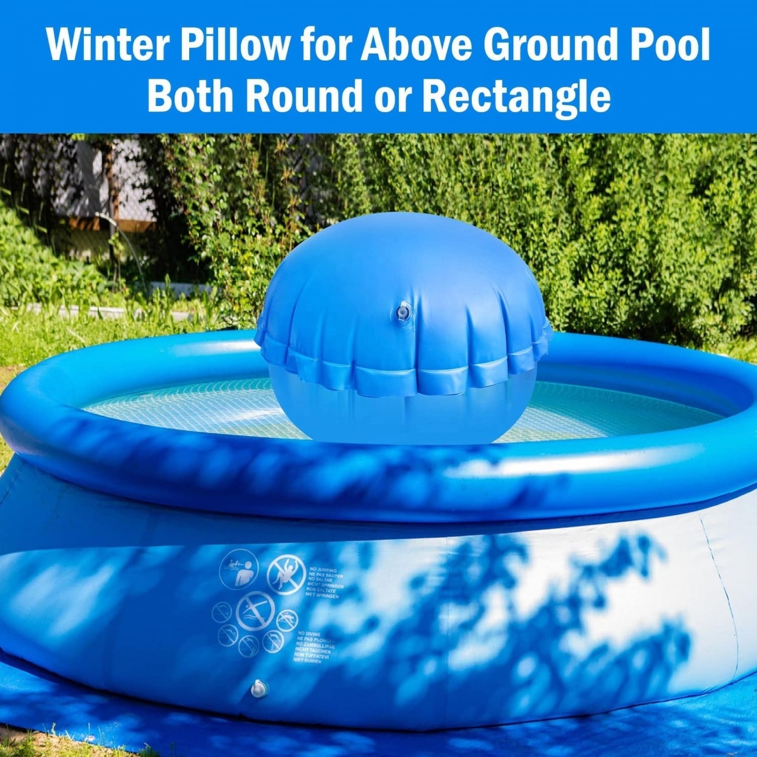 Swimming Pool Air Pillow 2PCS Ice Equalizer Inflatable Pillow For Above Ground Pool Accessories Pool Pillows