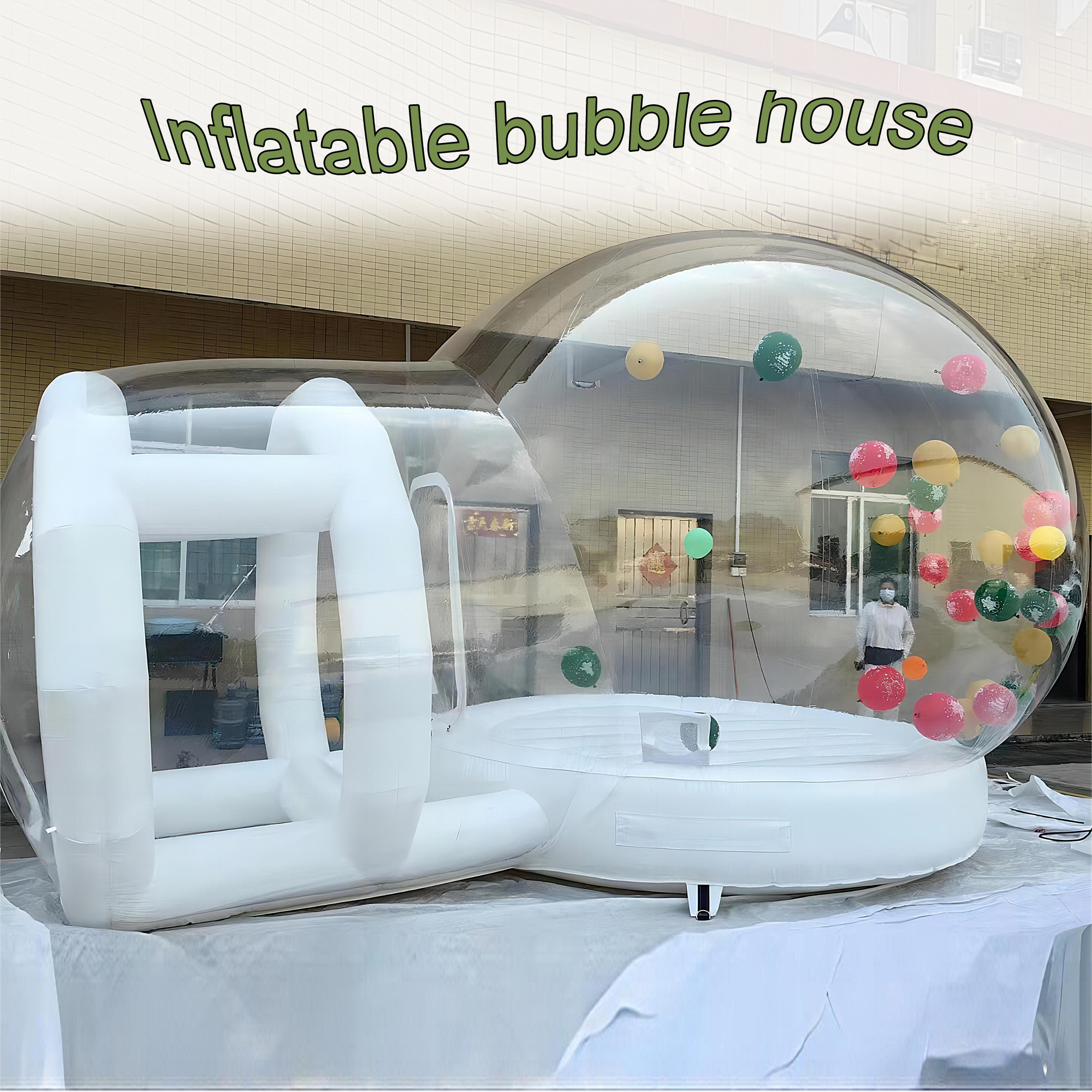 Birthday Inflatable Wedding Bubble House Dome Transparent Clear  Kids Party Balloons Fun Tent For Backyard