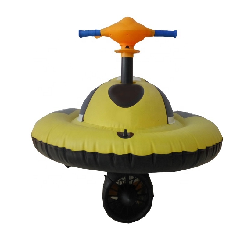 Custom Motorized Inflatable Motor Boat AquaMate Ride-On Water Toy for Kids