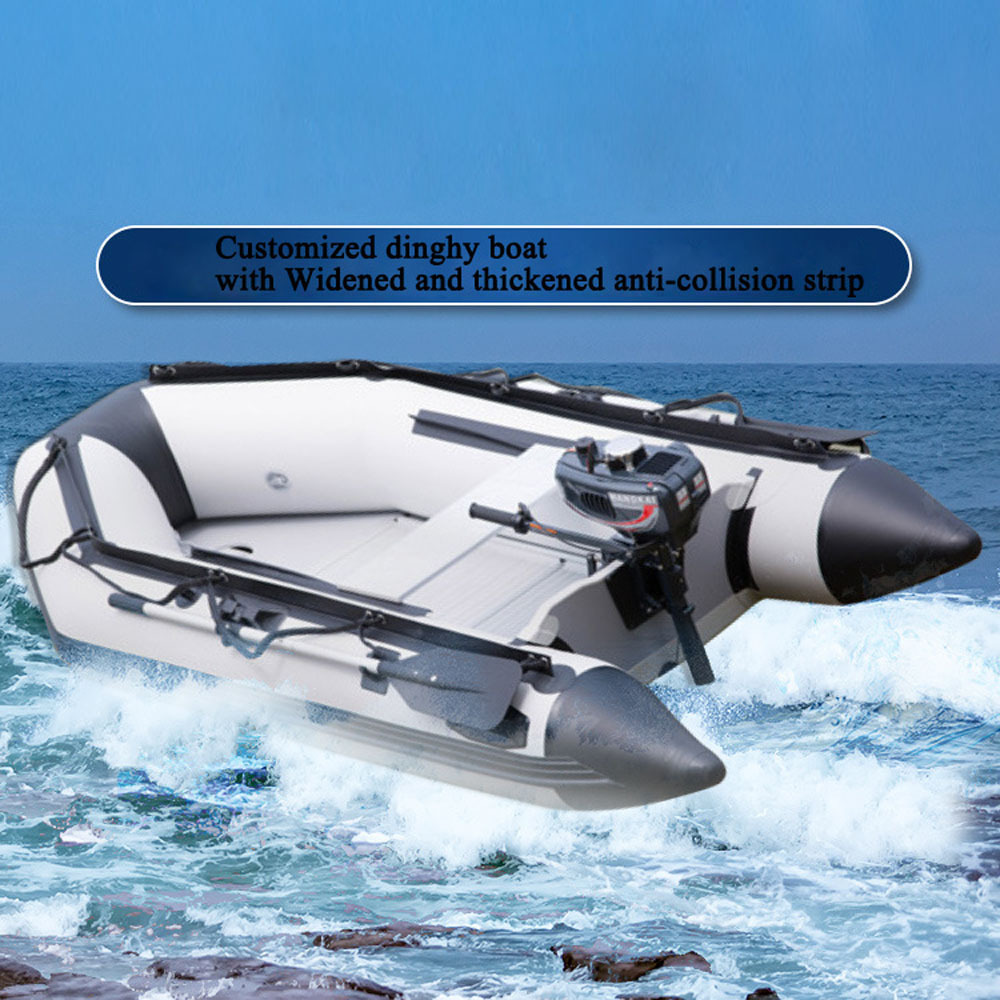 2.7/3.0/3.3/3.6/3.8/4.0/4.5/5.2/5.6m Customized Inflatable Sport Tender Aluminum Dinghy Boat  For Sale