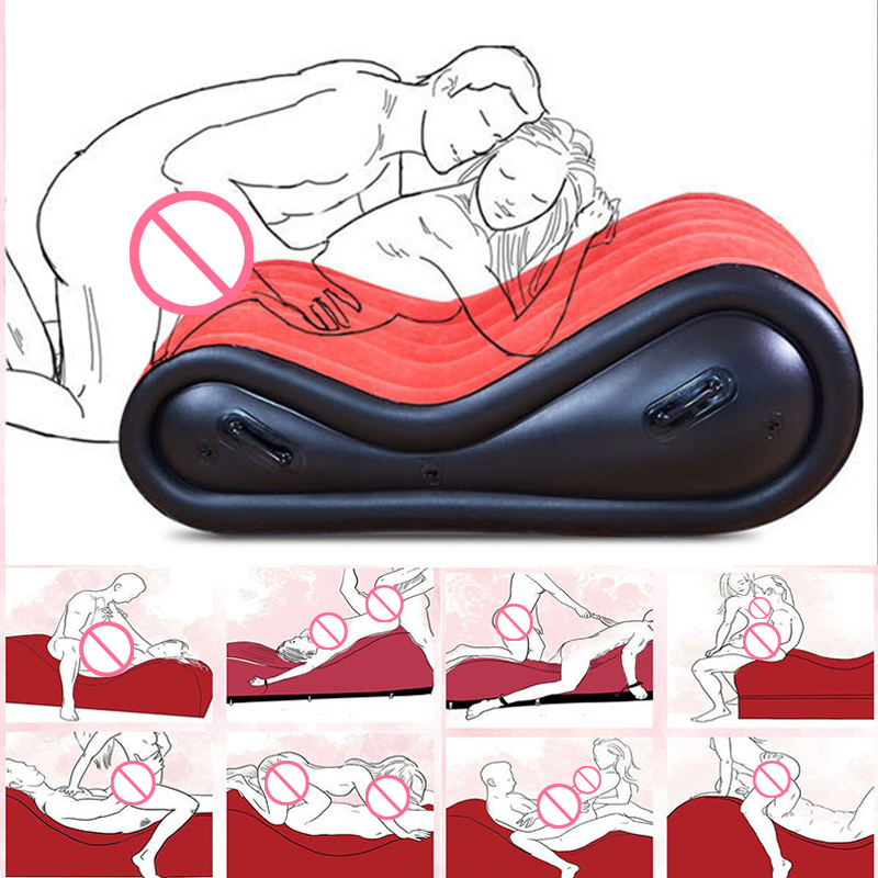 Comfortable PVC Inflatable Sex Sofa For Couple Air Chair Indoor and Outdoor Sex Furniture For Sex Fun