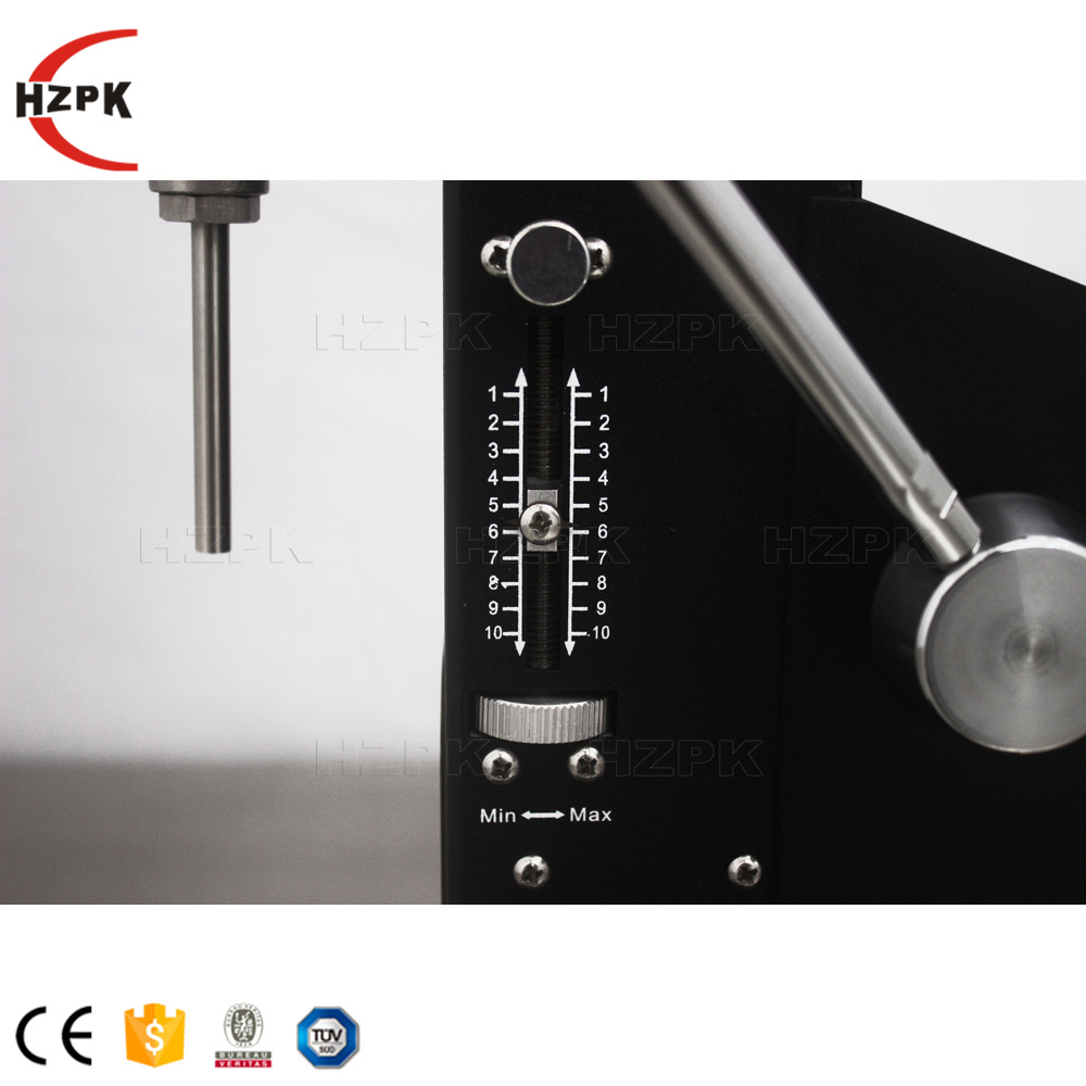 hzpk A03 manual small volume piston essential oil cosmetics lotion cream bottle paste liquid filling machine 50ml